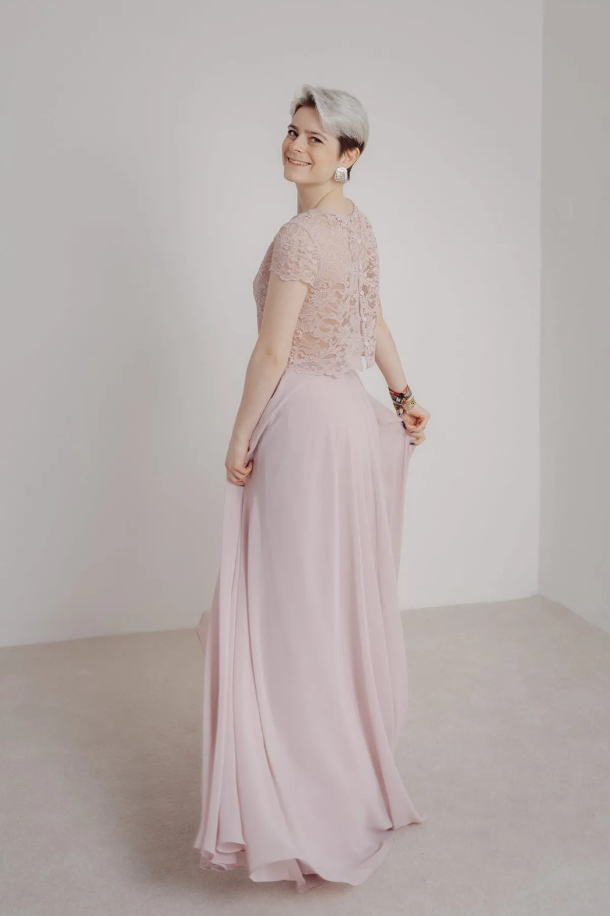 Spitzen-Top – Lilja Rosé<Sanna Lindström Outlet