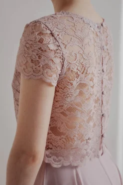 Spitzen-Top – Lilja Rosé<Sanna Lindström Outlet