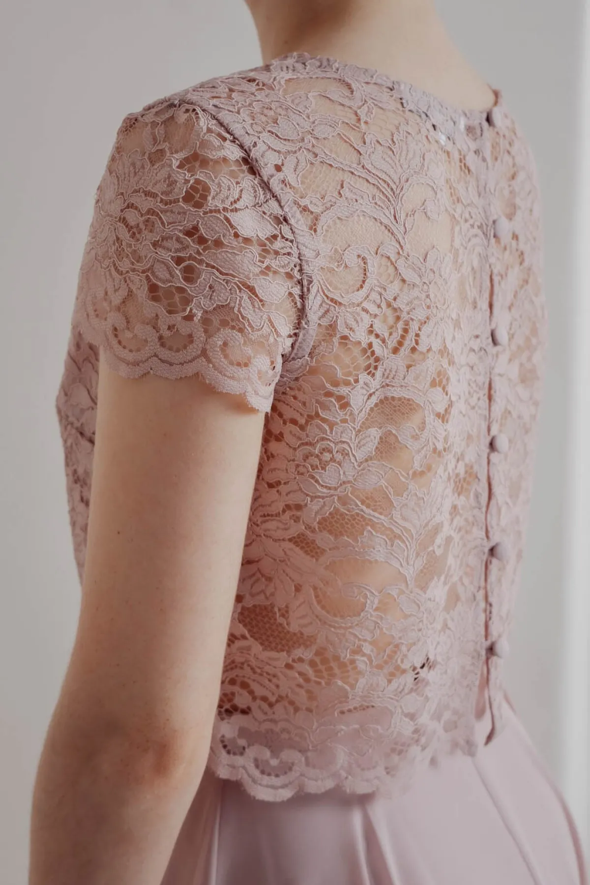Spitzen-Top – Lilja Rosé<Sanna Lindström Outlet