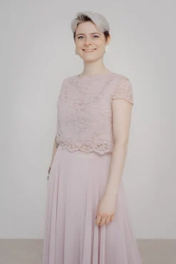 Spitzen-Top – Lilja Rosé<Sanna Lindström Outlet