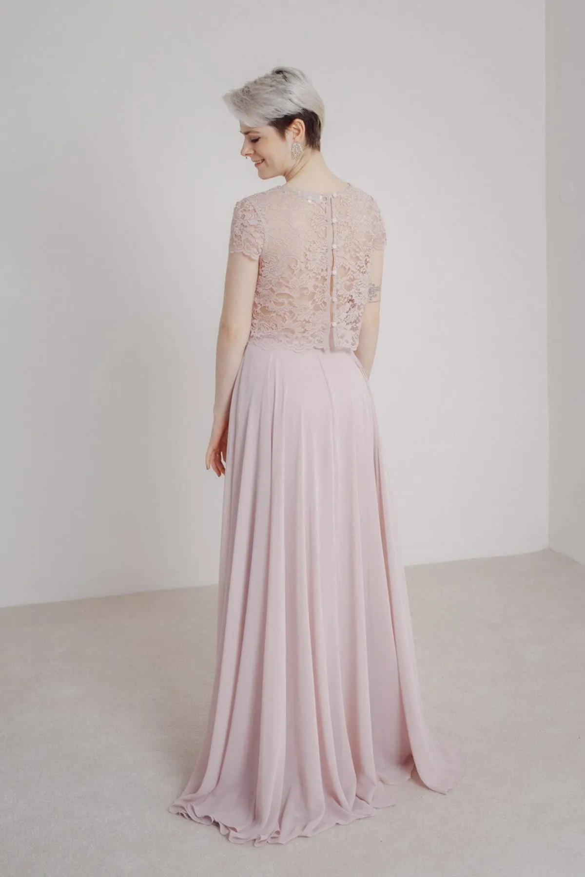 Spitzen-Top – Lilja Rosé<Sanna Lindström Outlet