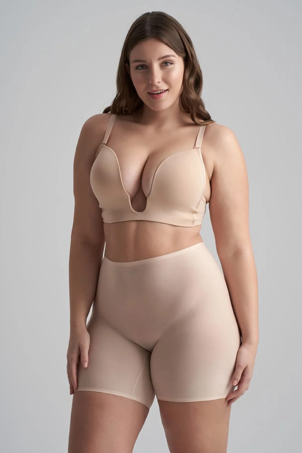 Ultra Plunge BH in Beige –<Bye Bra Hot