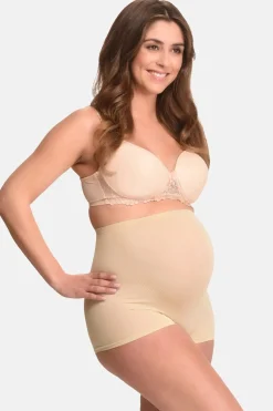 Umstands-Boxer Shorts in Beige –<Mamsy New