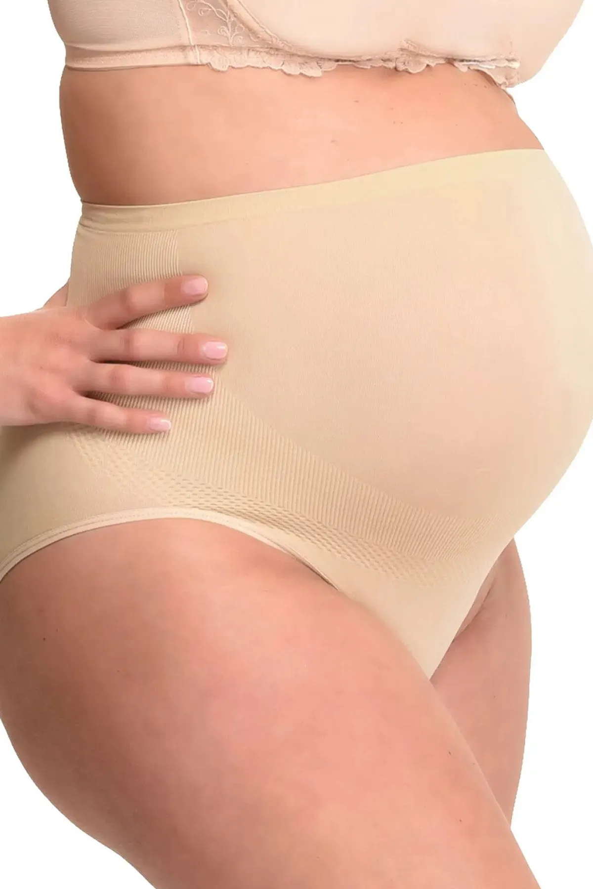 Umstands-Slip in Beige –<Mamsy Discount