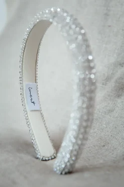 Verzierter Haarreif – Crystal White |<Weat Online