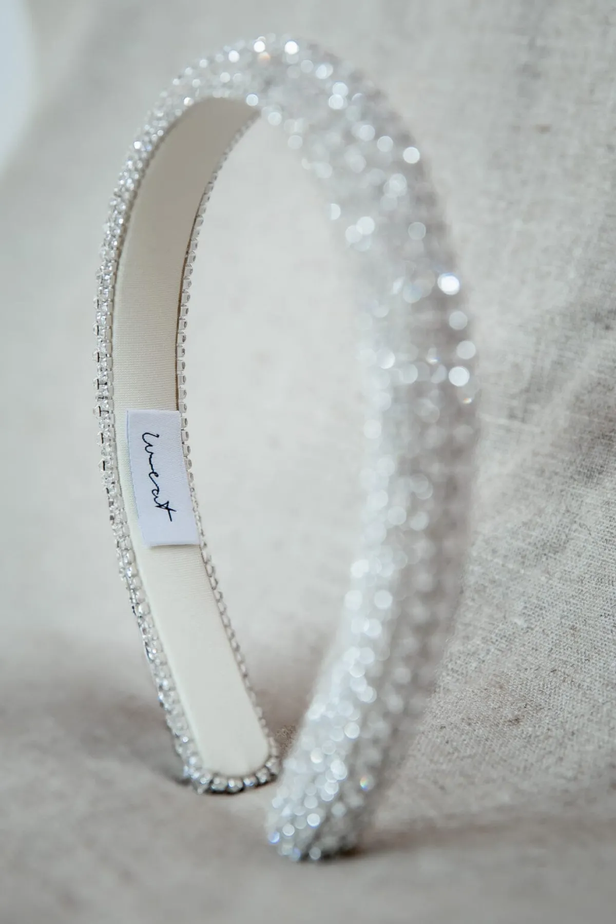 Verzierter Haarreif – Crystal White |<Weat Online
