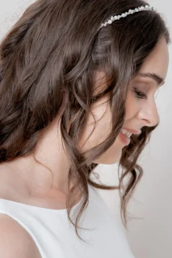 Verziertes Braut Diadem<Weise