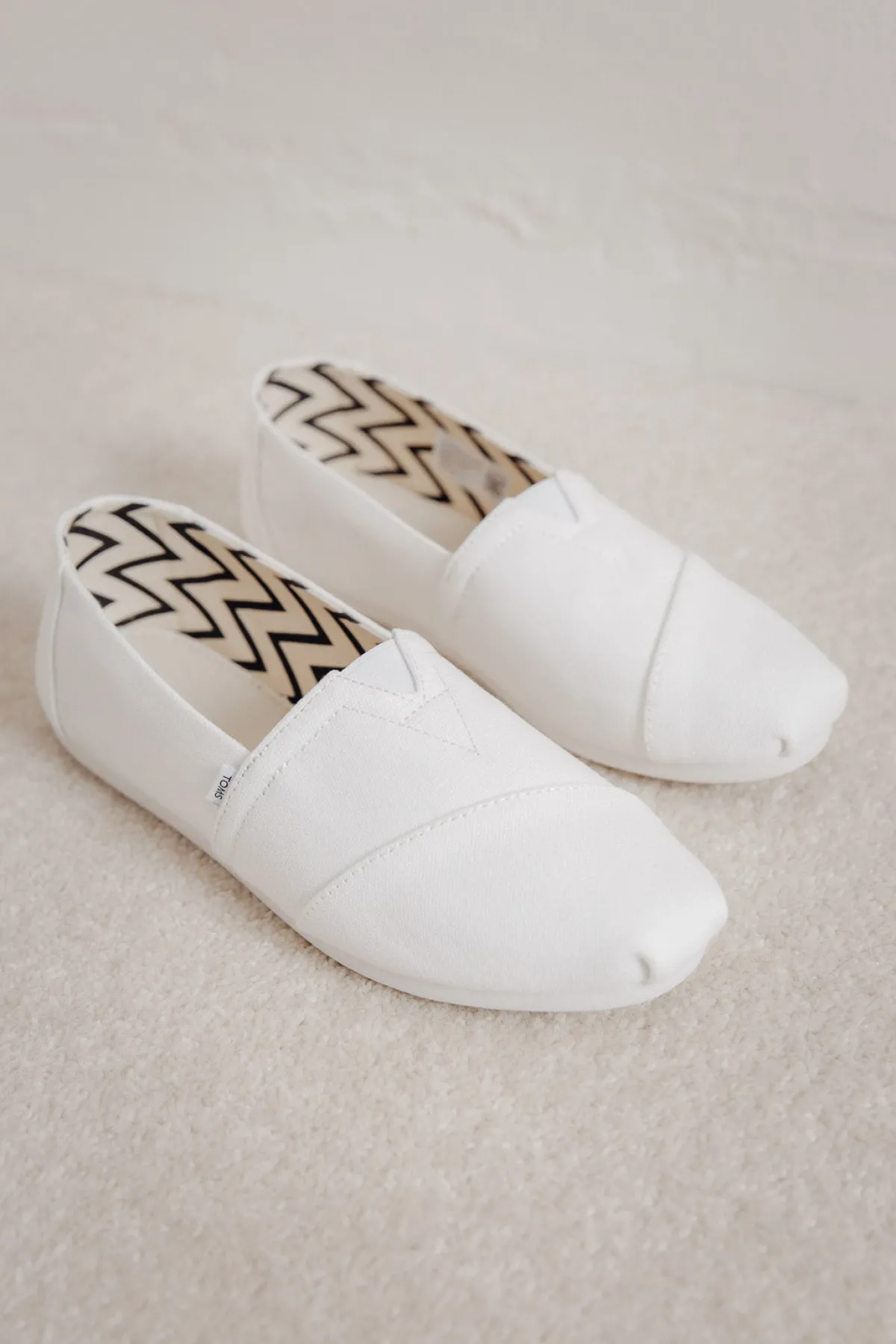 Weiße Espadrilles aus recycelter Baumwolle – Alpargata<TOMS Online