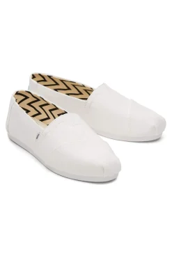 Weiße Espadrilles aus recycelter Baumwolle – Alpargata<TOMS Online