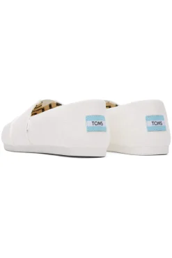 Weiße Espadrilles aus recycelter Baumwolle – Alpargata<TOMS Online
