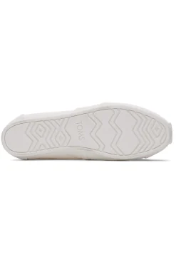 Weiße Espadrilles aus recycelter Baumwolle – Alpargata<TOMS Online