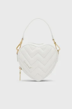 Weiße Herztasche – Mini Heart Bag Coconut |<Weat Online