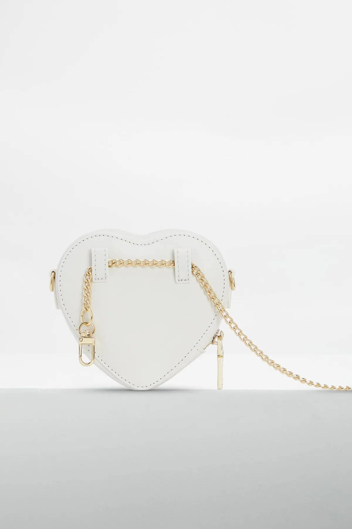 Weiße Herztasche – Mini Heart Bag Coconut |<Weat Online