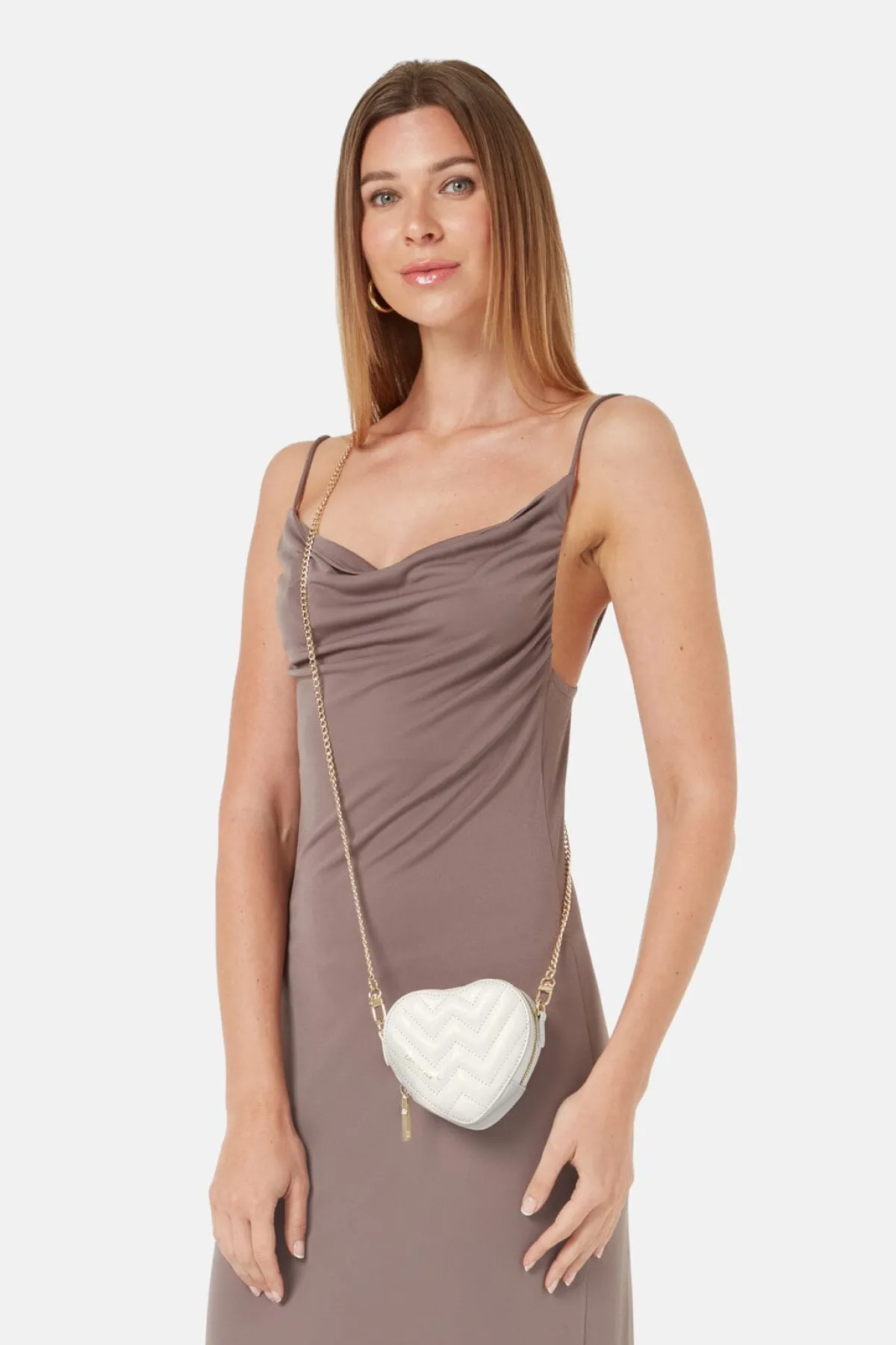 Weiße Herztasche – Mini Heart Bag Coconut |<Weat Online
