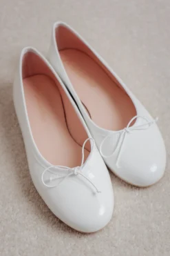 Weisse Ballerinas - NICOLE Douce Blanco<Pretty Ballerinas