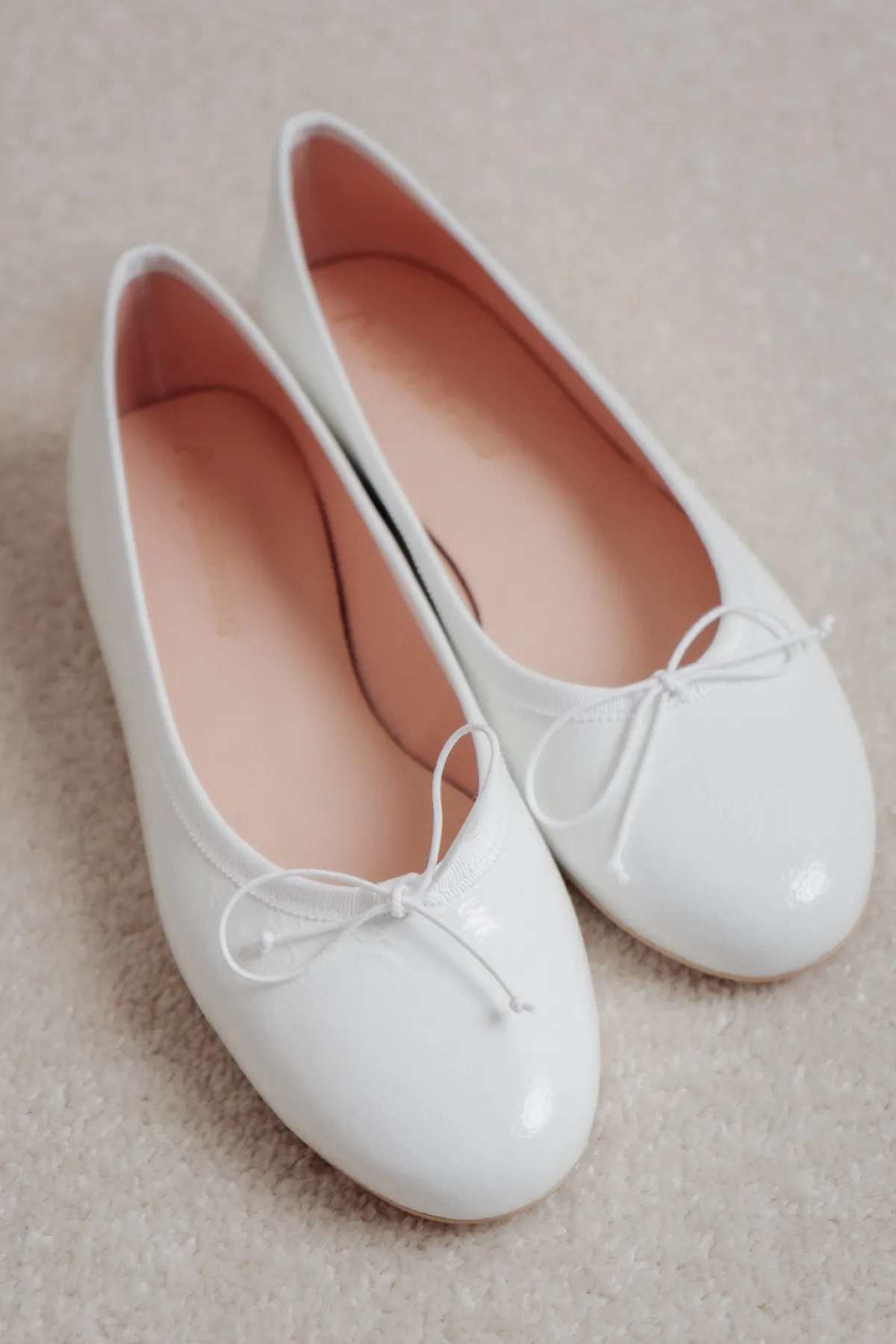 Weisse Ballerinas - NICOLE Douce Blanco<Pretty Ballerinas