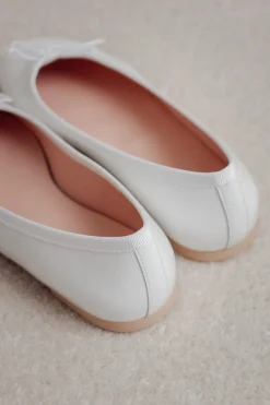 Weisse Ballerinas - NICOLE Douce Blanco<Pretty Ballerinas