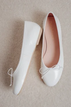 Weisse Ballerinas - NICOLE Douce Blanco<Pretty Ballerinas